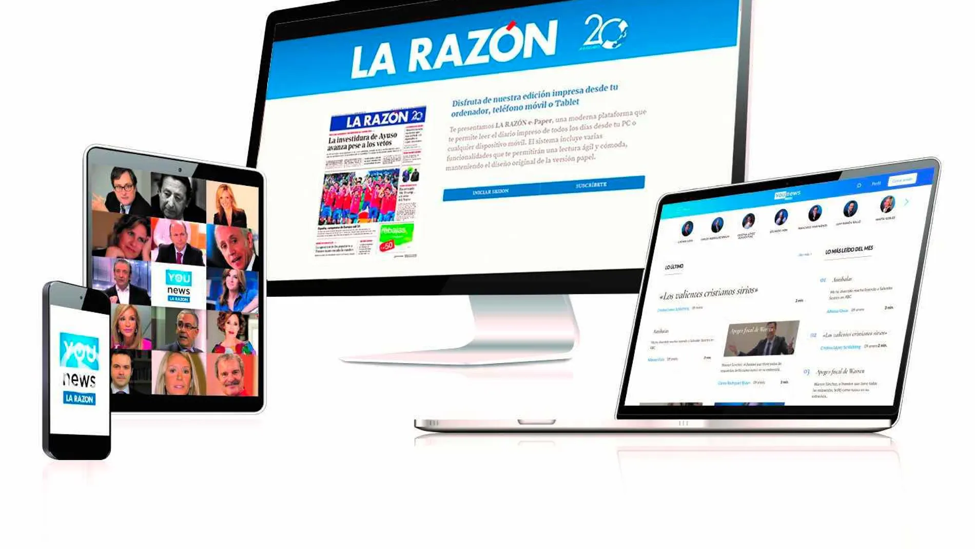 Disfrute de la edición impresa de LA RAZÓN desde su ordenador, tableta o móvil con LA RAZÓN e-Paper