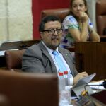 El expresidente del grupo parlamentario de Vox en Andalucía, Francisco Serrano / Foto Manuel Olmedo