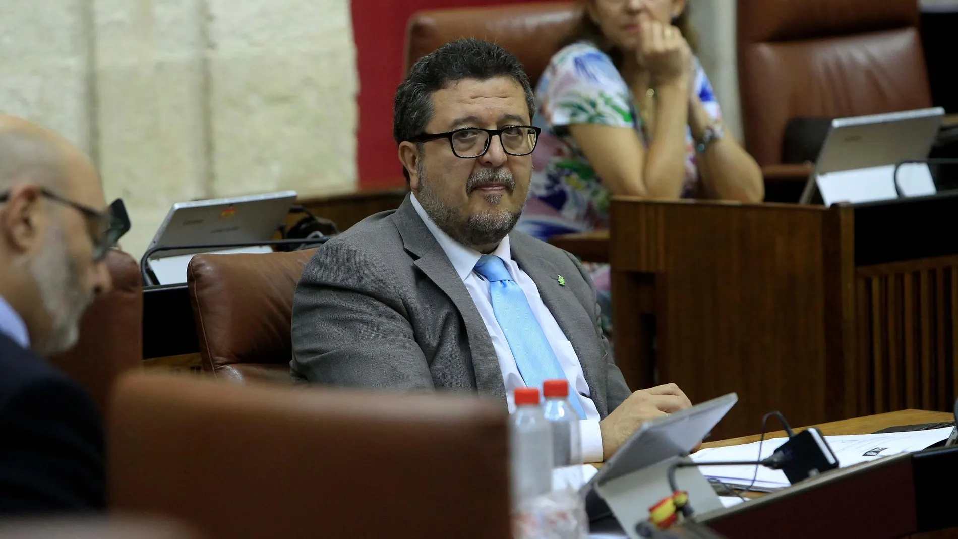 El expresidente del grupo parlamentario de Vox en Andalucía, Francisco Serrano / Foto Manuel Olmedo
