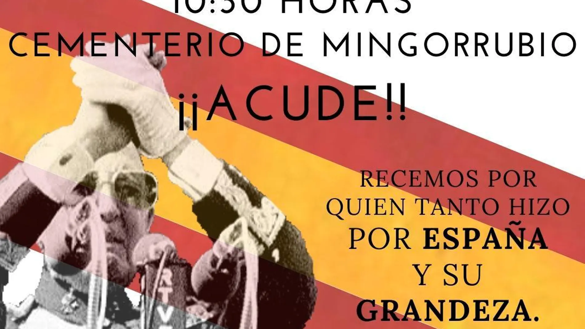 La Fundación Franco insta a llenar Mingorrubio de «flores y plegarias»