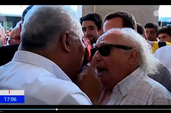 El enfrentamiento de Costa con un anciano enturbia el cierre de campaña