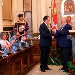 El popular Benito Serrano toma posesión como presidente de la Diputación de Soria