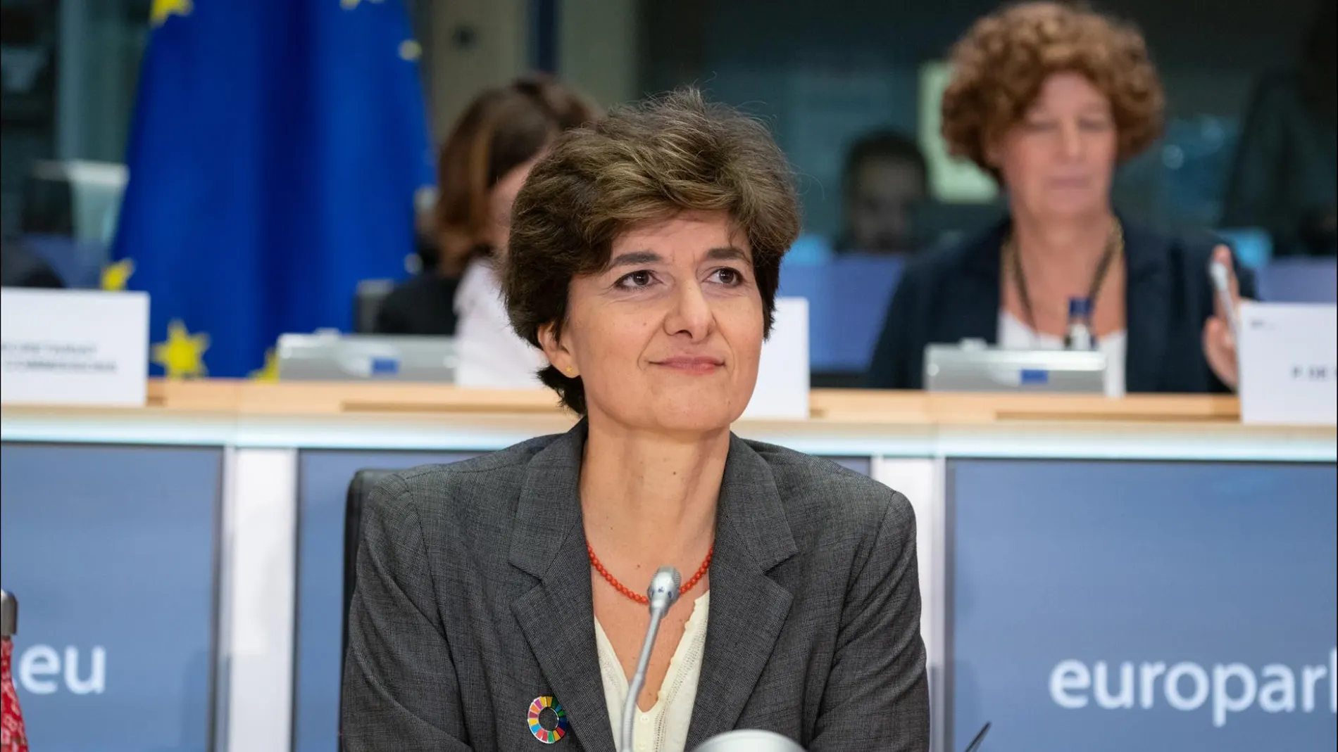 Sylvie Goulard en el Parlamento Europeo