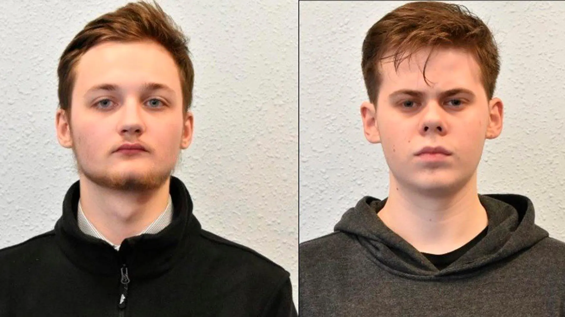 Michael Szewczuk (i) y Oskar Dunn-Koczorowski (d) formaban parte del grupo de extrema derecha División Sonnenkrieg/Efe