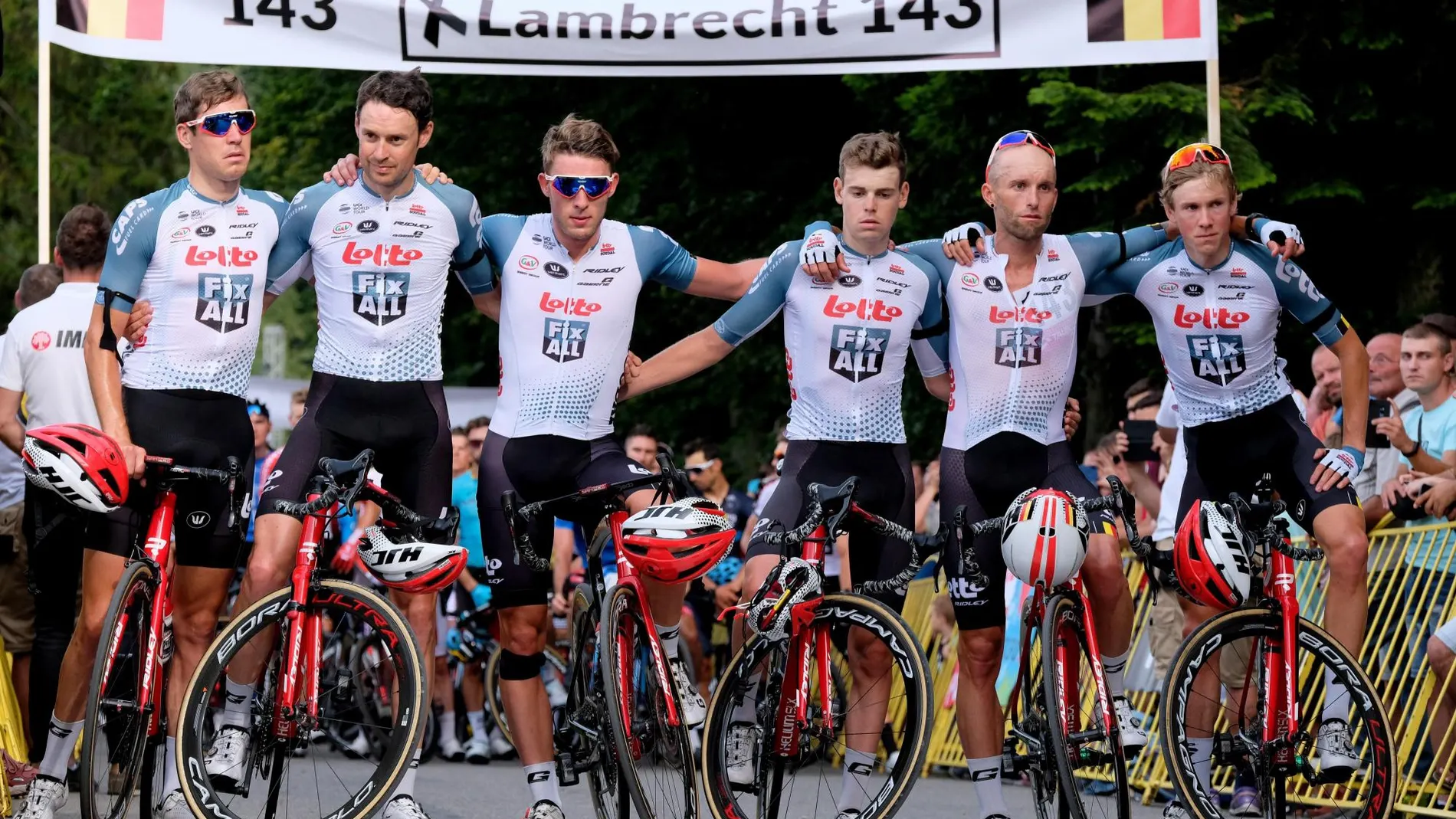 Salen a la luz las primeras imágenes del accidente mortal del ciclista Lambrecht