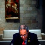 El presidente de la generalitat, Quim Torra