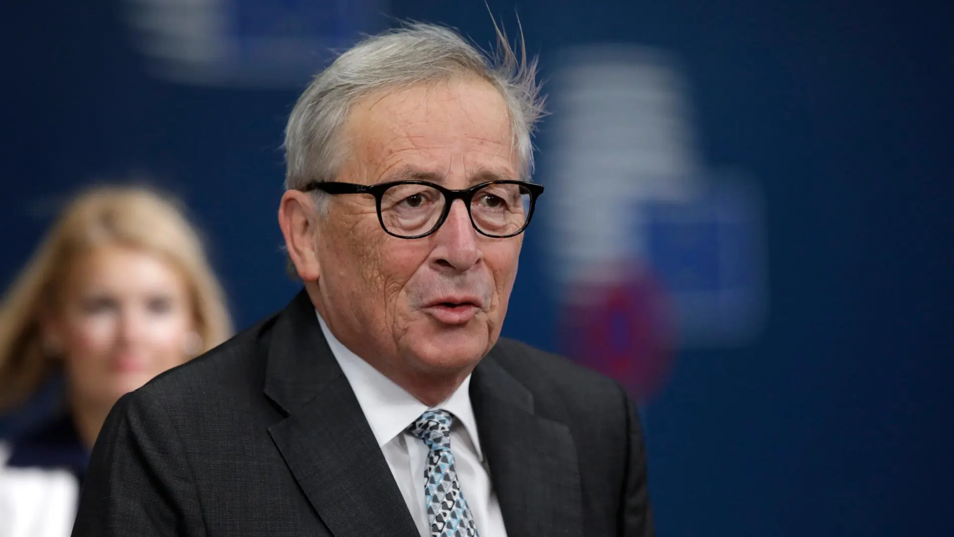 Jean-Claude Juncker, este viernes en la cumbre de Bruselas/Ap