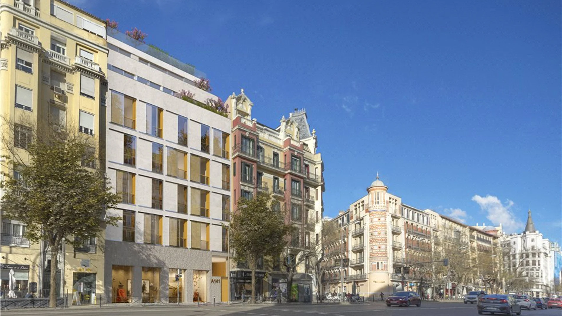 En la imagen, Alcalá 141, una nueva promoción de veinte apartamentos exclusivos