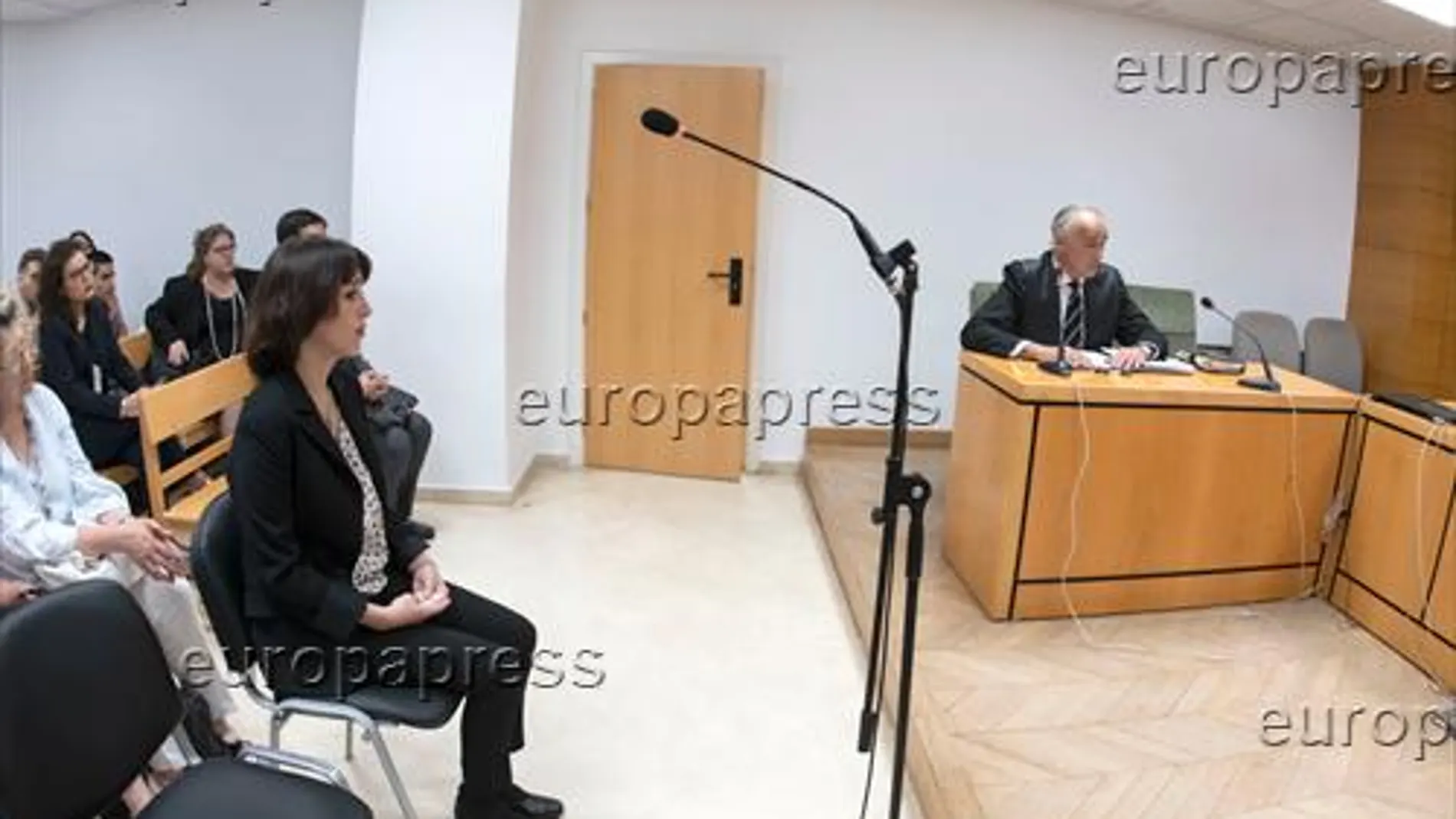 Imagen de Juana Rivas durante un juicio / Foto: La Razón