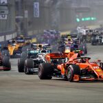 Ferrari consigue un “amargo” doblete en Singapur