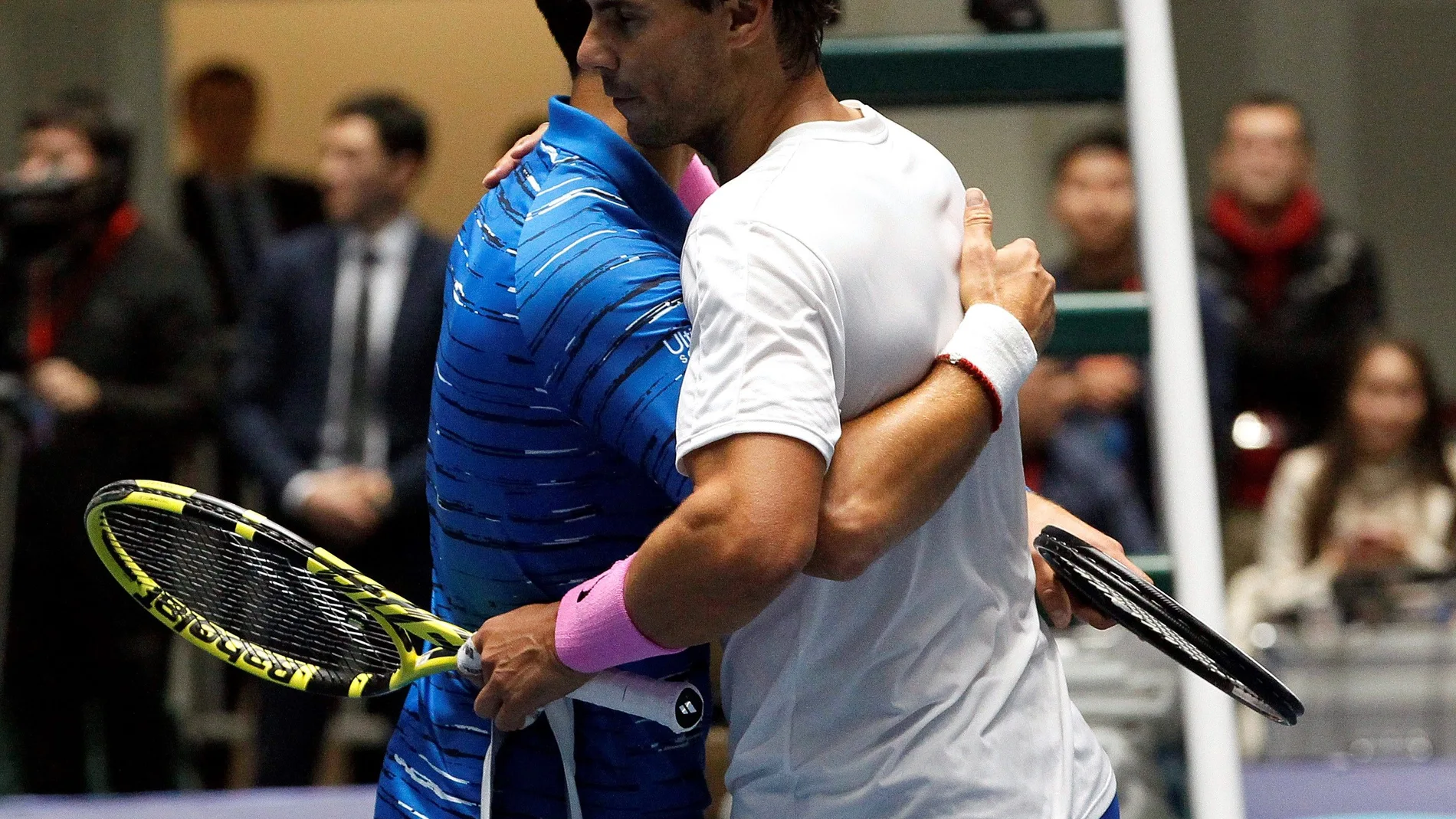 Nadal y Djokovic inauguran nuevo centro de tenis en Nur-Sultán