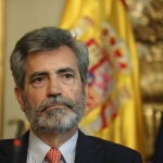 El presidente del Tribunal Supremo y del Consejo General del Poder Judicial, Carlos Lesmes