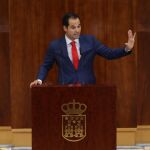 El vicepresidente Ignacio Aguado, durante una intervención en la Asamblea