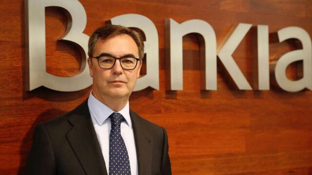 José Sevilla, consejero delegado de Bankia, durante la presentación de resultados de la entidad