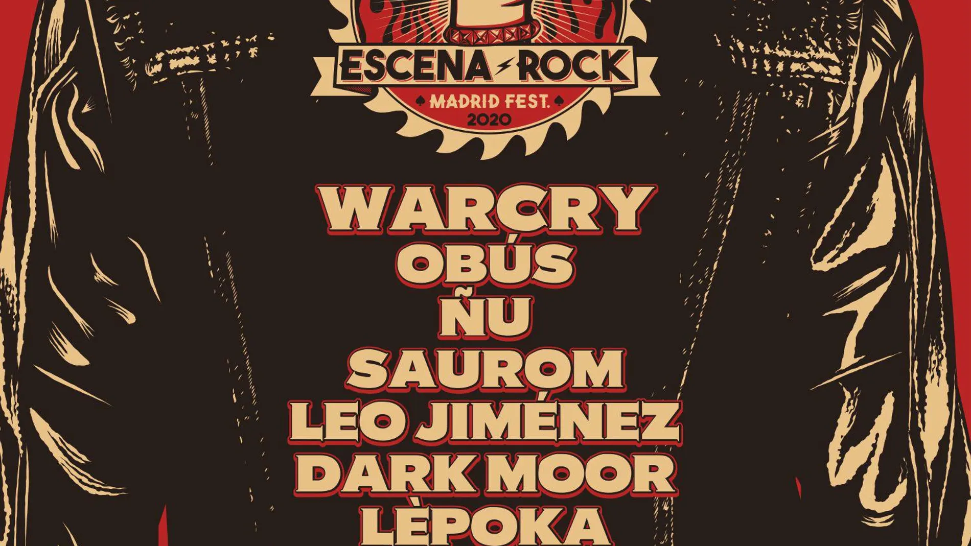 El cartel del festival Escena Rock