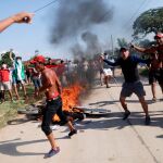 Enfrentamiento entre seguidores de Evo Morales y opositores/Reuters