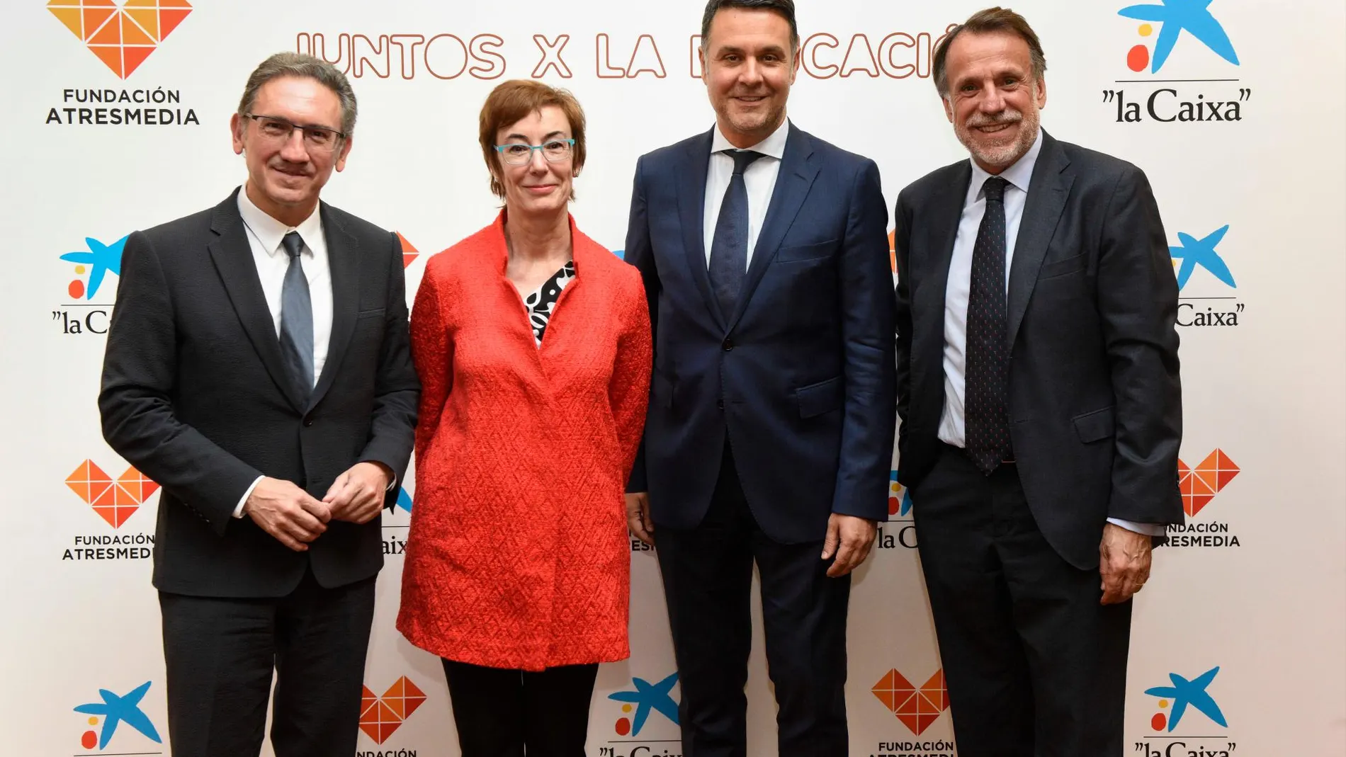 José Creuheras, Jaume Giró, Carmen Bieger y Xavier Bertolín