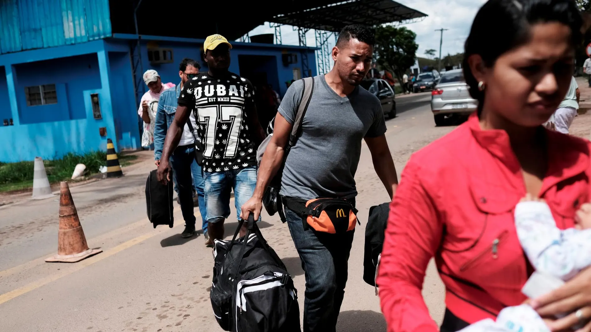 Venezolanos instalados en Brasil/Reuters