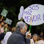 Manifestantes durante una manifestación por el Mar Menor en Cartagena30/10/2019.-Cartagena, Murcia. Manifestacion MAr Menor. Monedero de PODEMOSEuropa Press / Europa Press30/10/2019