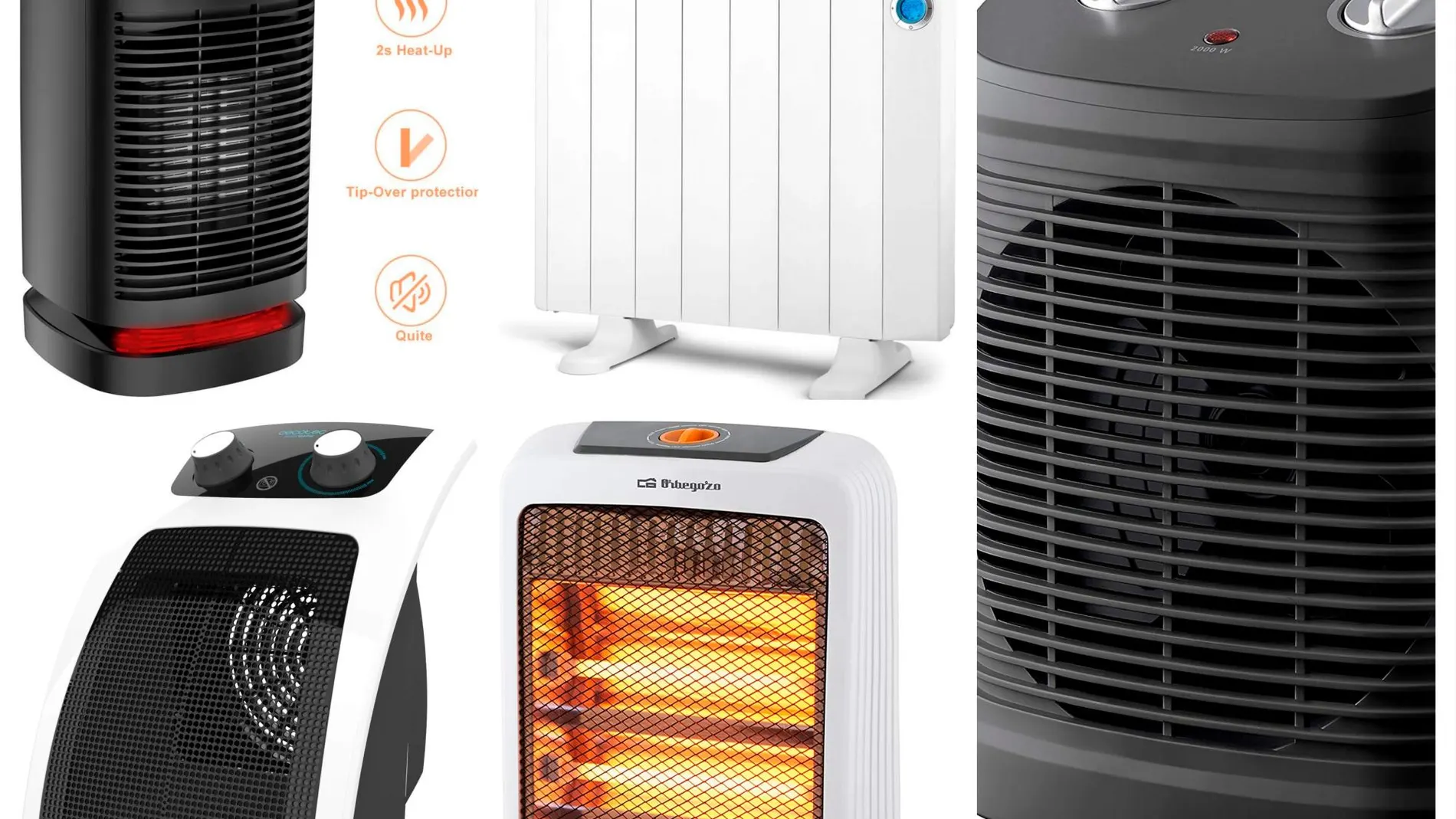 Los calefactores que te salvarán del frío