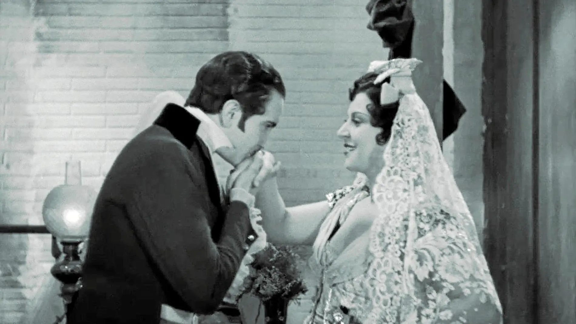 Un fotograma de la versión restaurada de «Doña Francisquita», que estrena hoy la Filmoteca. Foto: Filmoteca española