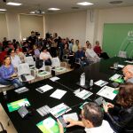 El CAA acogió el encuentro ‘A pleno voz’ entre periodistas y líderes de este colectivo organizado por Plena Inclusión Andalucía / Foto: Manuel Olmedo