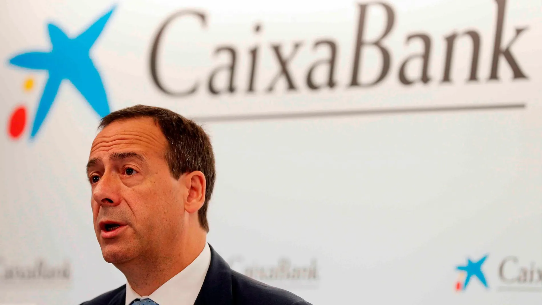 El consejero delegado de Caixabank, Gonzalo Gortázar