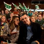 Susana Díaz y Pedro Sánchez en un mitin del PSOE / Foto: Ke-Imagen