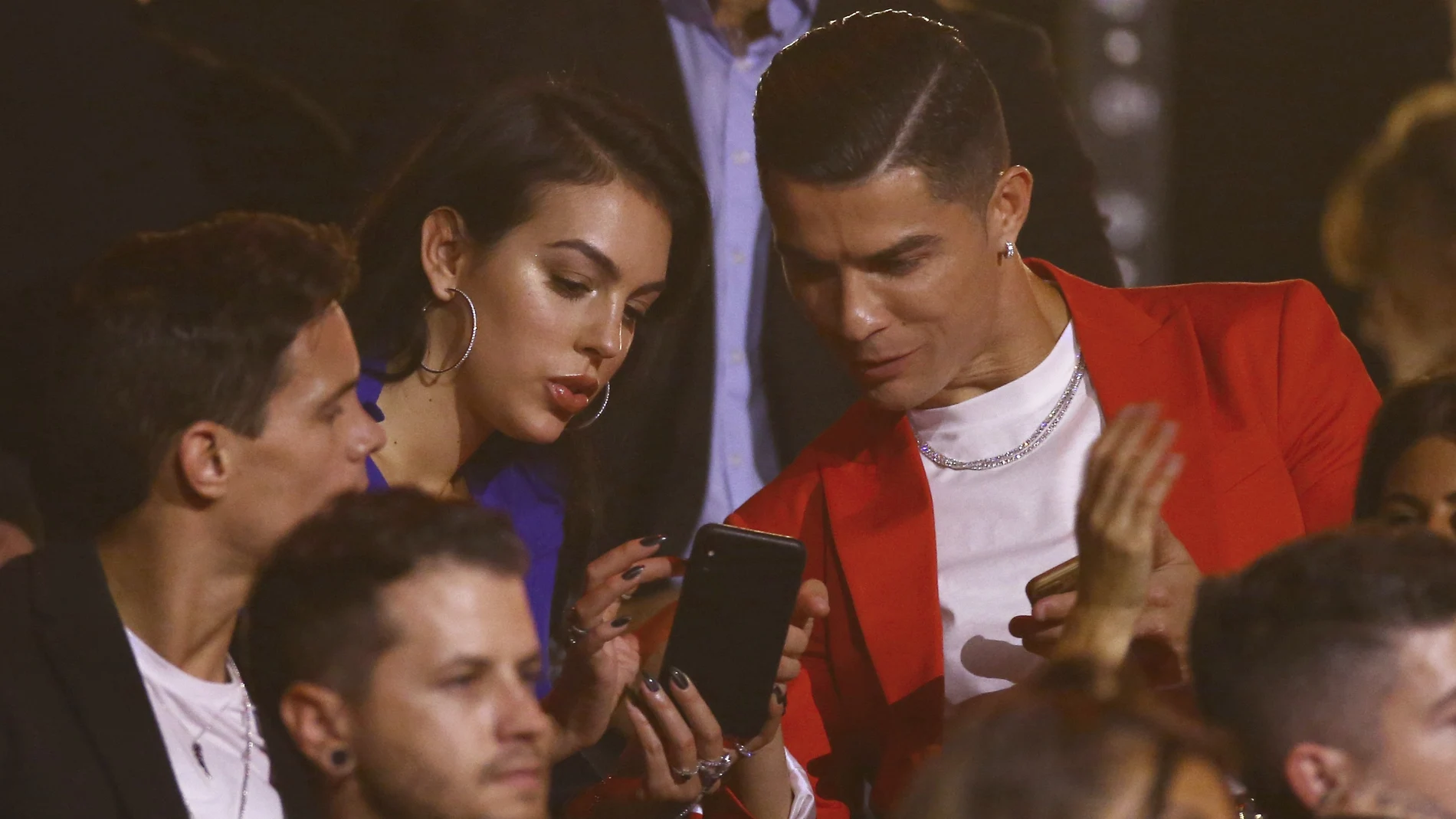 Bebe Rexha, Cristiano Ronaldo, Georgina Rodriguez