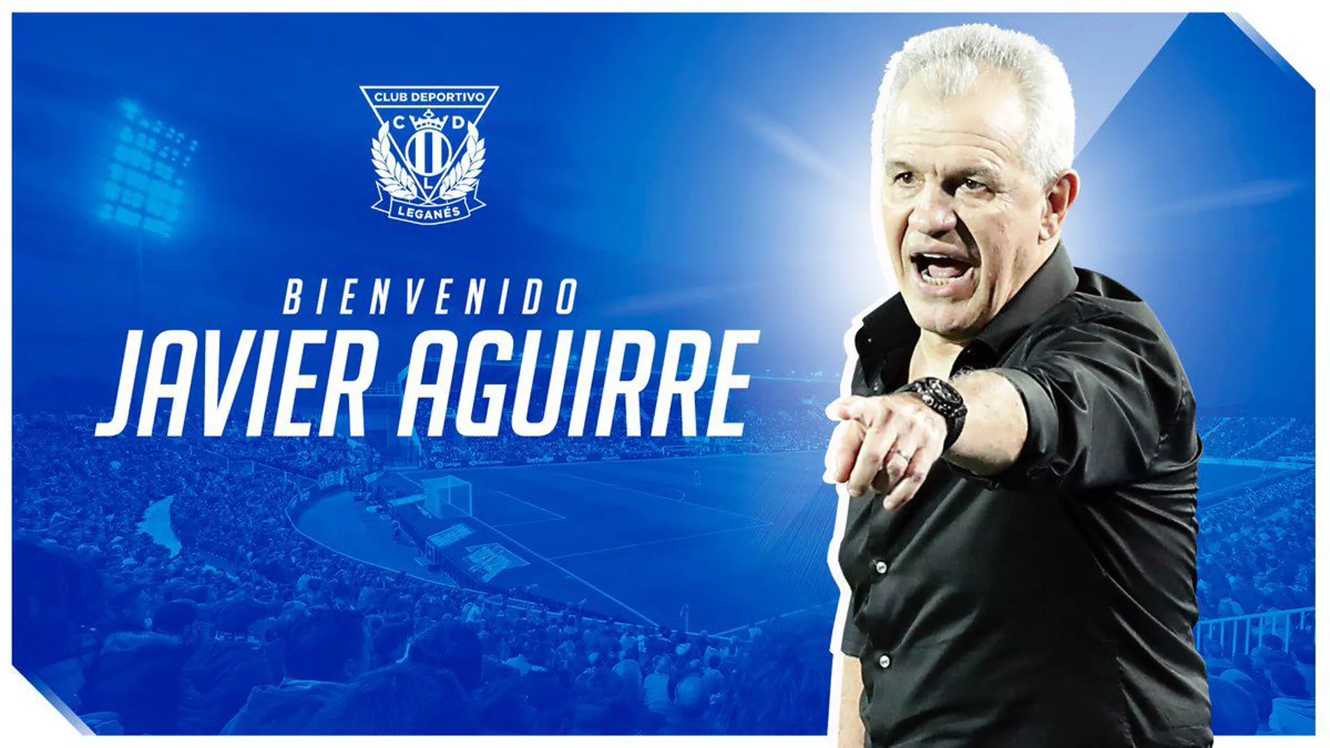 Javier Aguirre, nuevo técnico del Leganés