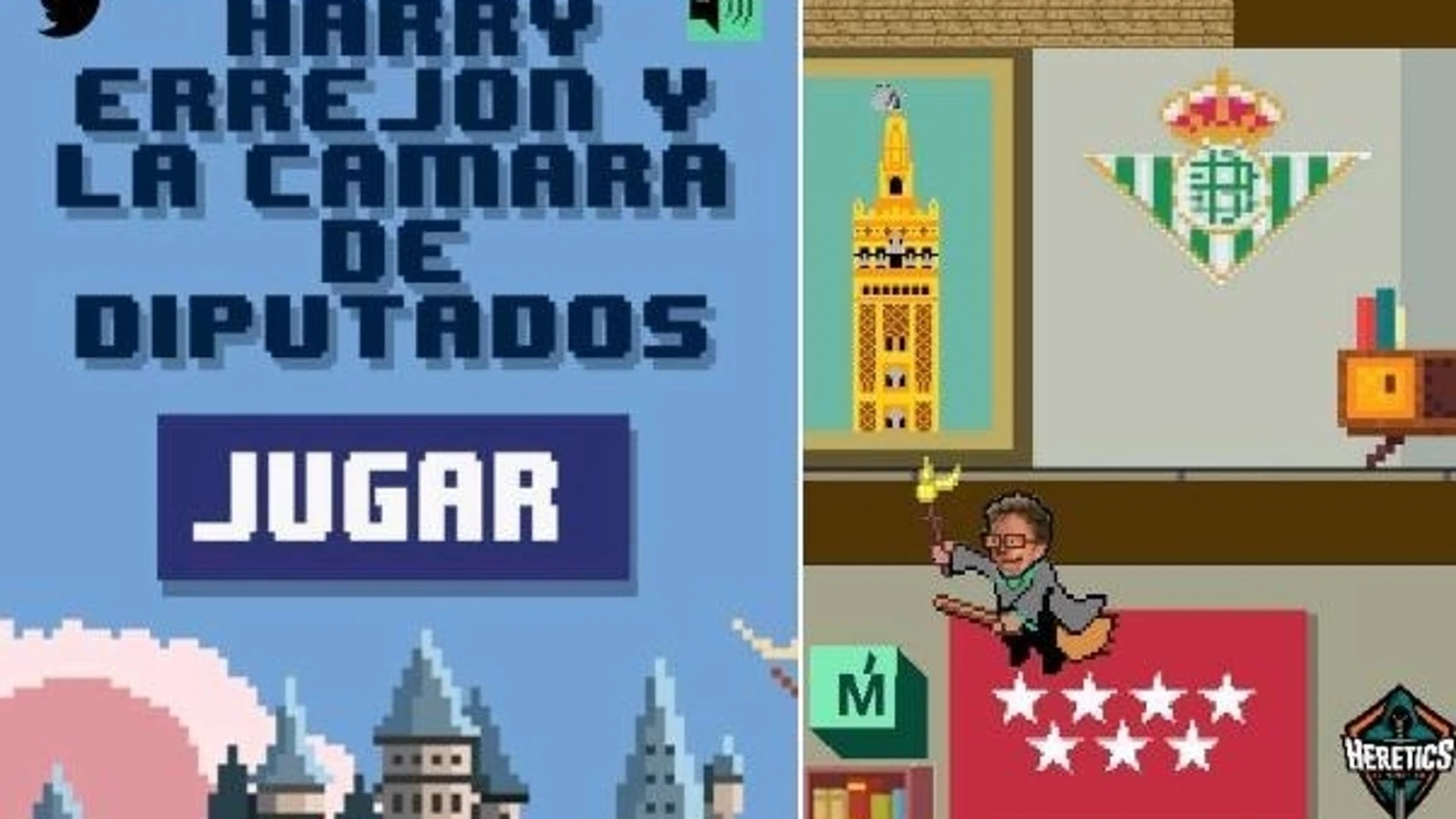 Capturas del videojuego 'Harry Errejón'