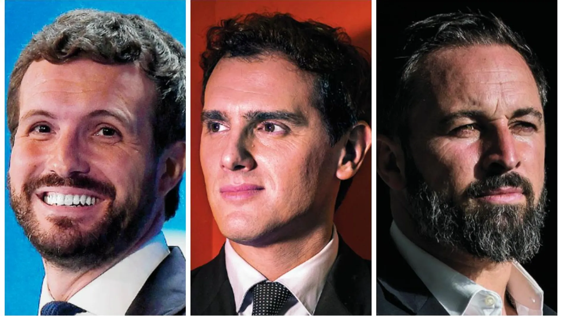 Los candidatos de PP, Cs y VOX hablan para LA RAZÓN sobre Cataluña y el 10-N