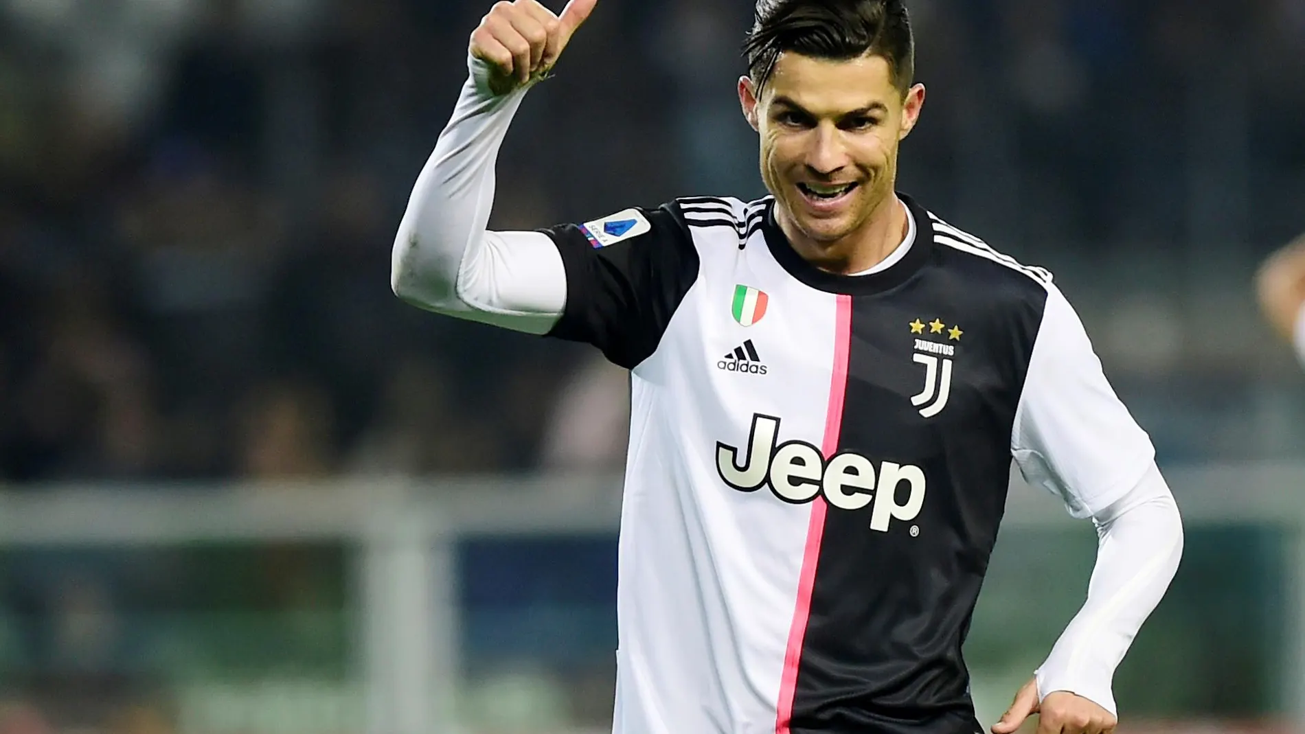Cristiano Ronaldo, en un partido de esta temporada con la Juventus