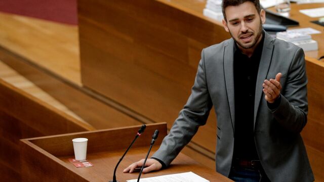 Fran Ferri, portavoz de Compromís en Les Corts