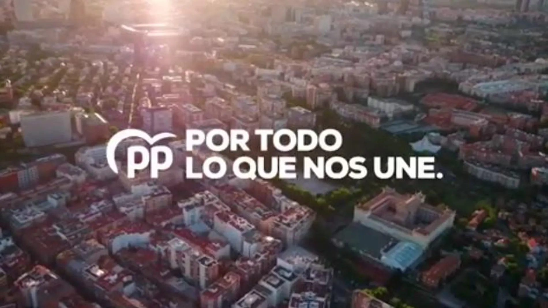 Fotograma del spot del Partido Popular