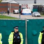 Policias en Sussex el día de la aparición de los cadáveres/REUTERS