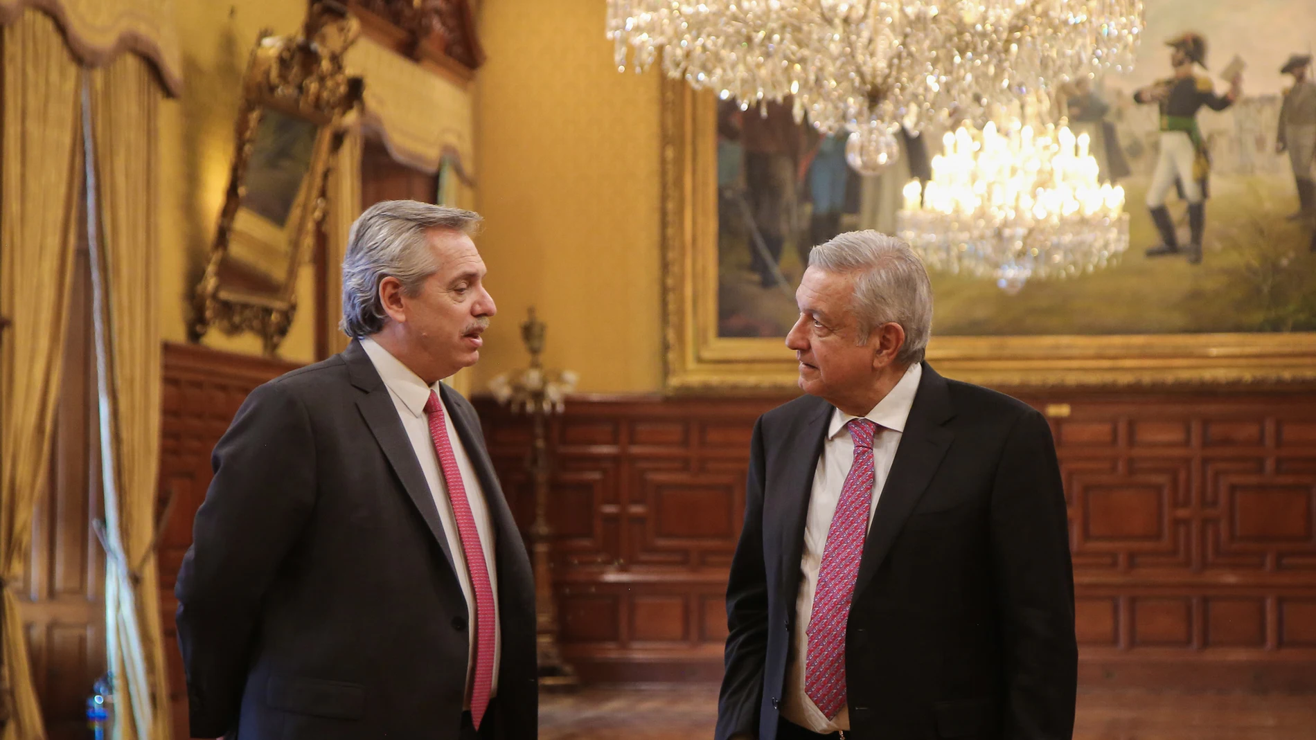 Argentinian President-elect Alberto Fernandez visits Mexico