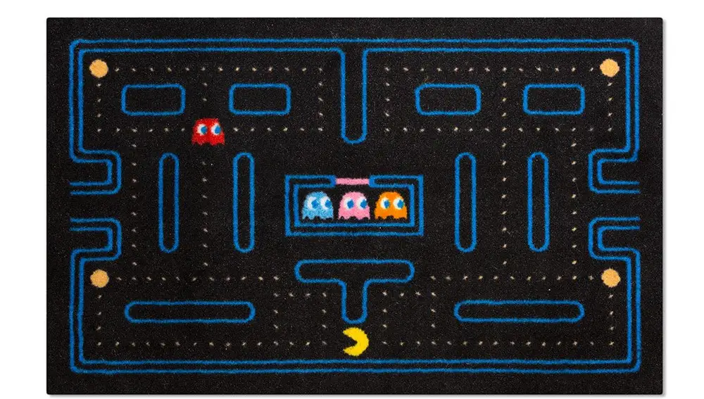 Felpudo de Pac-Man comecocos