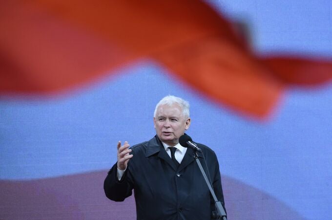 El líder ultraconservador polaco, Jarosław Kaczynski