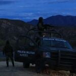 Fuerzas estatales y federales resguardan la sierra Bavispe, en el estado de Sonora, tras la matanza de la familia LeBarón