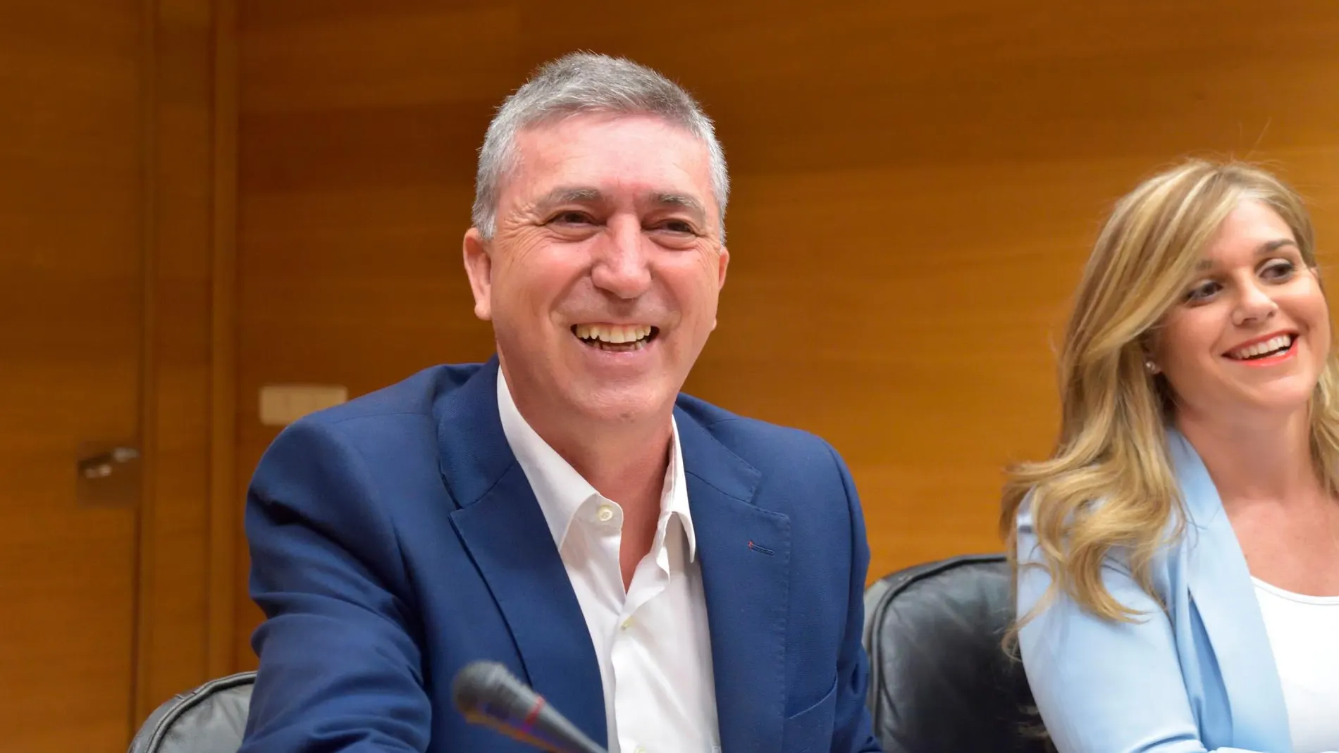 Rafael Climent, en la comisión de Les Corts