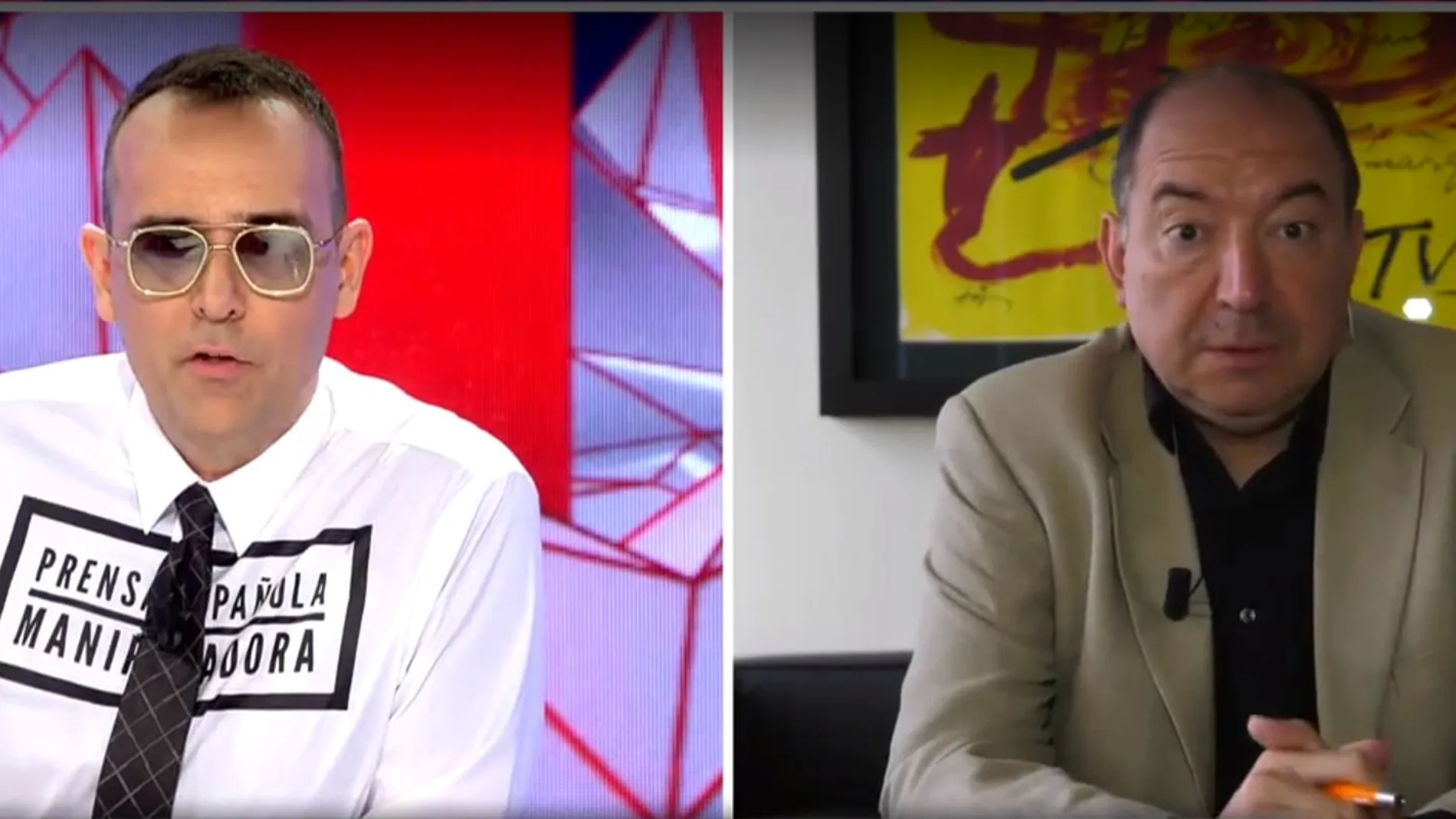 Risto tuvo sus más y sus menos con Vicent Sanchís, director de TV3