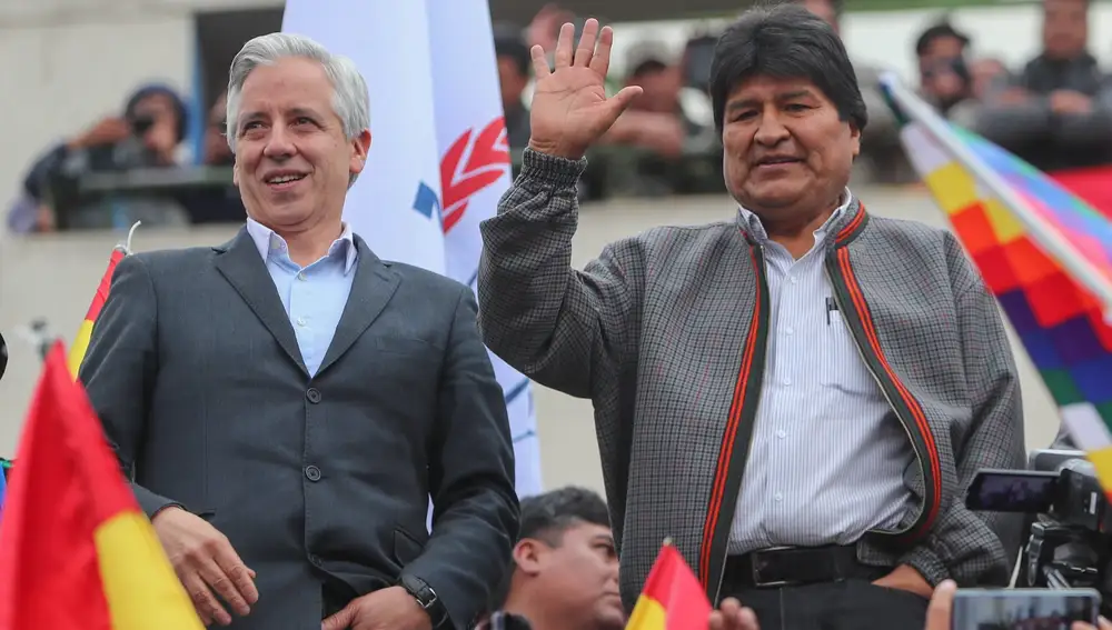Dimite también el vicepresidente de Bolivia, Álvaro García Linera