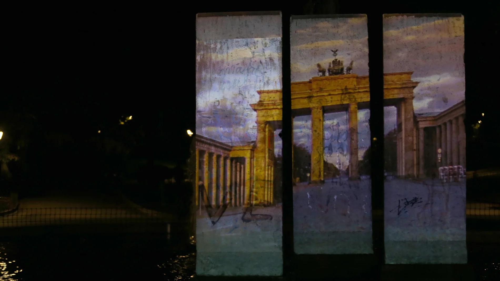 Acto conmemorativo del 30 aniversario de la caída del muro de Berlín en Madrid