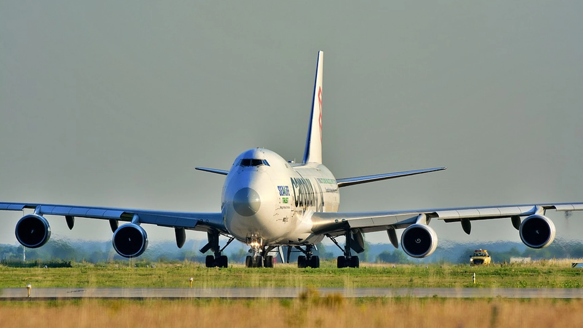 Un Boling 747 similar al que está abandonado en el aeropuerto de Manises