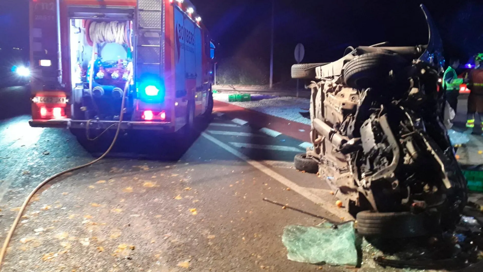 Muere una joven en un accidente de tráfico en Catadau