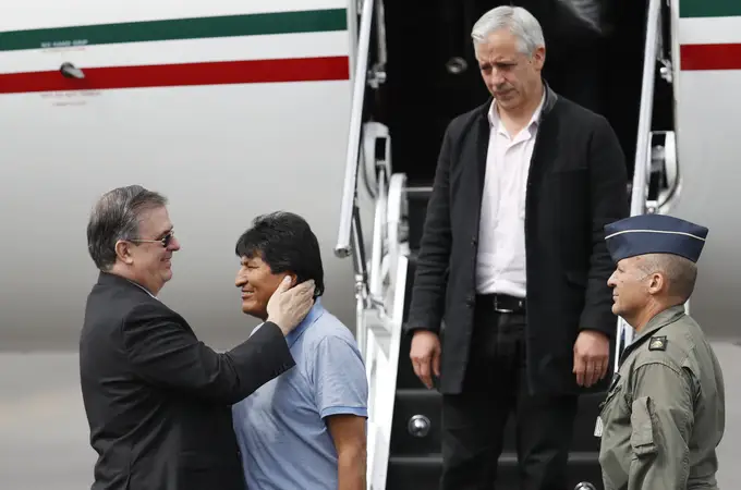Evo Morales llega a México: “Vuestro presidente me ha salvado la vida”