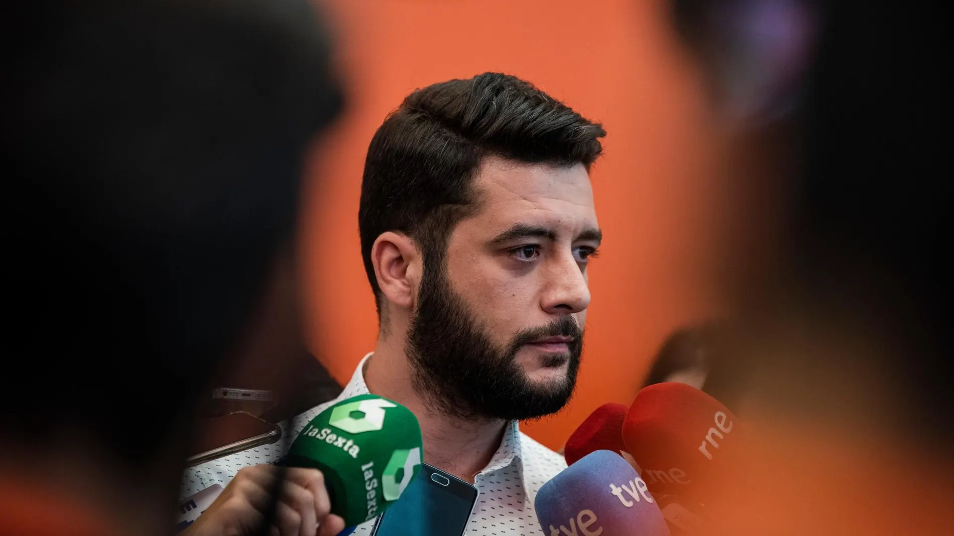 El portavoz de Ciudadanos en la Asamblea de Madrid, César Zafra