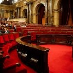 Pleno del Parlament debate una moción de la CUP sobre autodeterminación