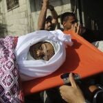 Amir Ayyad, de 7 años, falleció en la Ciudad de Gaza
